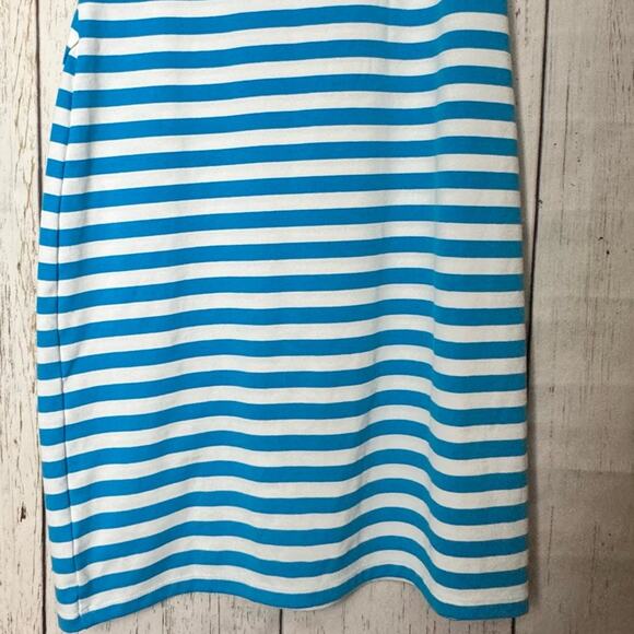 Michael Kors Women's Short Sleeve Blue & White Stripe Dress  Sz XS - Picture 5 of 12